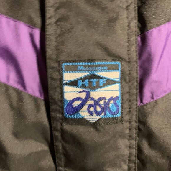 Vintage Asics Purple Track‎ Windbreaker - Picture 2 of 5
